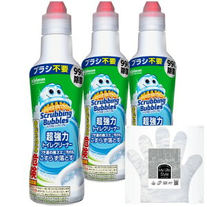 �X�N���r���O�o�u�� (Scrubbing Bubbles) �g�C���|�� �����̓g�C���N���[�i�[ 400g×3�{ ���|���p��܂� �g�C����� ������ �g�C�� �|�� ���� ��� �܂Ƃߔ��� ���