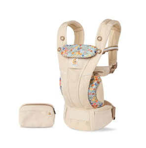 Ergobaby(�G���S�x�r�[) EBC OMNI Breeze ���C���h�t�����[�x�[�W�� �������Ђ� �V�������� �l�ԍH�w ���b�V�� �ʋC�� ����@�\ ���{�F ������4�ʂ� �����ɍ��킹�Ďg���� CREGBCZ360PWLDFLRBG