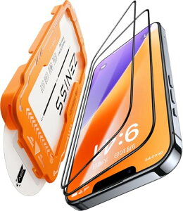 iphone 16e �K���X�t�B���� �p �ČRNo.1�K�i�q��ޗ��Ƒn�I�ȃK�C�h�g 2���Z�b�g ��phone16e �ی�t�B���� �S�ʕی� �ŋ��d�x10H �ϏՌ� ���A�Ȃ� Zeniss �����z�� �\�t���ȒP iphone16e�t�B���� ���N��