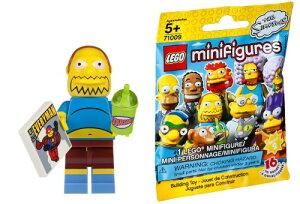 ���S(LEGO) �~�j�t�B�M���A �U�E�V���v�\���Y �V���[�Y2 �R�~�b�N�u�b�N�E�K�C�bLEGO Minifigures The Simpsons Series2 Comic Book Guy 71009-7