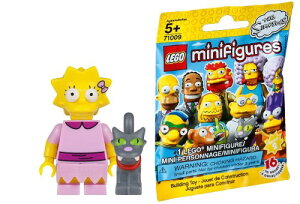 ���S(LEGO) �~�j�t�B�M���A �U�E�V���v�\���Y �V���[�Y2 ���T�ƃX�m�[�{�[��2���bLEGO Minifigures The Simpsons Series2 Lisa and Snowball II 71009-3