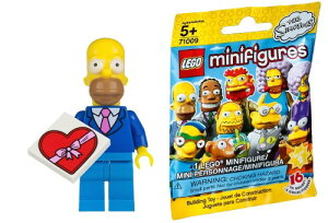 ���S(LEGO) �~�j�t�B�M���A �U�E�V���v�\���Y �V���[�Y2 �f�[�g�̖�̃z�[�}�[�bLEGO Minifigures The Simpsons Series2 Date Night Homer 71009-1