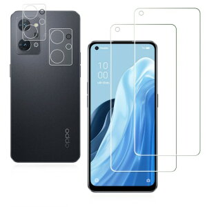 �Ή� OPPO Reno7 A (CPH2353) OPG04 A201OP �K���X�t�B���� 2�� + 2�� �Ή� OPPO Reno7 A/OPPO Reno9 A �����Y�ی�t�B���� �Ή� OPPO Reno9 A �iCPH2523 �j �p�̃t�B���� �t���ی�t�B���� �S�ʕی� �ϏՌ� �ɔ� �C�A�[