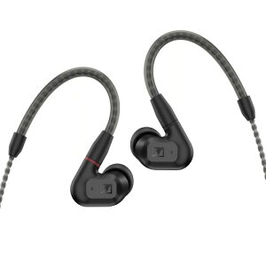 �[���n�C�U�[ Sennheiser �C���z�� �L�� IE 200 �u���b�N �_�C�i�~�b�N �J�i���^ �I�[�f�B�I�t�@�C�� �Q�[�~���O TrueResponse�g�����X�f���[�T�[ �u���[�h�P�[�u�� �C���[�t�b�N �C���t�H��