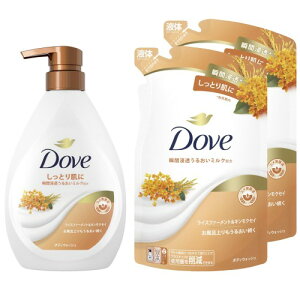 Dove(�_��) �{�f�B�\�[�v ���C�X�t�@�[�����g���L�����N�Z�C (�{�f�B�E�H�b�V��) �{��+�l�ߑւ��p 470g+330g×2��