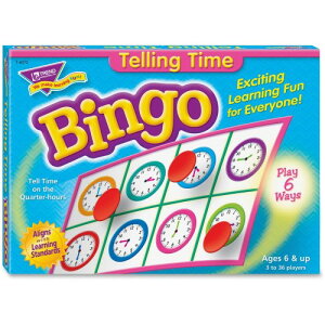 �g�����h �p�P�� �r���S�Q�[�� ������������ Trend Telling Time Bingo Game T-6072