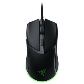 Razer レイザー Cobra ゲーミングマウス 58g 軽量 コンパクト つかみ持ち/つまみ持ちにフィット 有線 第3世代 Razer オプティカルマウススイッチ 没入感を高めるアンダーグロー Chroma ライティング 8500 DPI オプティカルセンサー Speedflex ケーブル コブラ 日本正規保証品