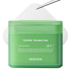 MEDIHEAL OFFICIAL(���f�B�q�[��) �X�N�G�A�g�i�[�p�b�h(�e�B�[�c���[) 100������ 170ml Square Facial Toner Pads (Teatree) 100P 170ml �u���~�b�V���p�b�h �ӂ����p�b�h �X�L���P�A �؍� �R�X��
