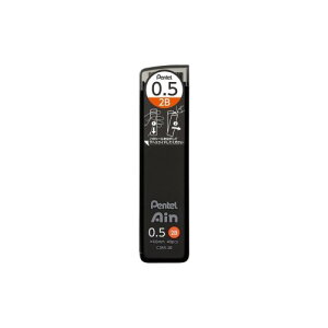 Pentel Ain �V���[�v�y���V���p�ւ��c | 0.5mm | 2B | 40�{