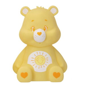 �C����(IWAYA) �ՂɂՂɂ��炩���ق�킩���C�g �P�A�x�A Care Bears Silicone Light Funshine Bear �t�@���V���C���x�A �V���R�����C�g �^�b�`���C�g 12�ˈȏ� �傫�� ��16.5cm