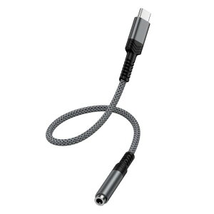 Viviber Type C �C���z���W���b�N USB C-3.5mm �ϊ��A�_�v�^ ���ʒ���/�ʘb/���y�Ή� �����ϊ� �^�C�vC �C���z���W���b�N 18CM 24bit/48KHz DAC ���� ���ϋv�i�C���� iPhone17/16/15�V���[�Y/Pixel 9a/7a/ Galaxy 25/S25