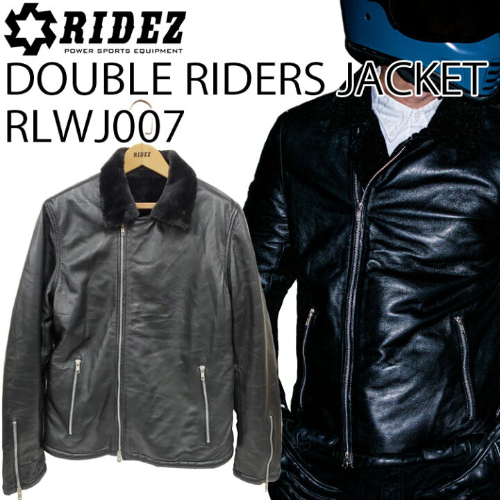 楽天市場】RIDEZ ライズ シングルライダースジャケットRLWJ008 DOUBLE 