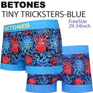 �䂤�p�P�b�g�Ή�2���� BETONES �r�g�[���Y TINY TRICKSTERS TITR001-1BLUE �^�R �g���b�N�X�^�[ �t���[�T�C�Y �{�N�T�[�p���c �A���_�[�E�G�A
