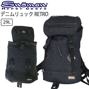 SNOMAN SHG �X�m�[�}�� �f�j�������b�N ���g�� RETRO 29L KS-40DS �f�j���o�b�O �o�b�N�p�b�N �����y�Ή�