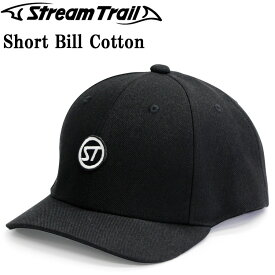 STREAMTRAIL ストリームトレイル ショートビルキャップ コットン COTTON ツバ短め帽子 ショートキャップ あす楽対応