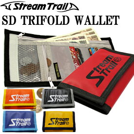 ゆうパケット対応 STREAMTRAIL ストリームトレイル SD TRIFOLD WALLET トリフォルドウォレット 三つ折り財布 サブウォレット 海外旅行 あす楽対応