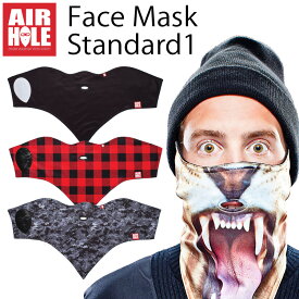 AIRHOLE FACEMASK STANDARD1 エアホール フェイスマスク デザインマスク 防寒 スノーボード