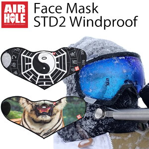 AIRHOLE FACEMASK STD2 WINDPROOF GAz[ tFCX}XN h^Cv h Xm[{[h