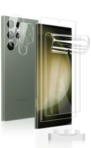 Sungale Galaxy S23 ultra tB y4ZbgzGalaxy S23 ultra TPUیtB2+ YtB2 MNV[ S23 ultra یtB tی wFؑΉ P[XΉ  Galaxy S23 ultra SCG20/