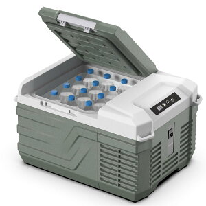 Alpicool �ԍڗ①�� 9L �|�[�^�u���①�� �}���Ⓚ ���^ -20���`20�� 45W�ȃG�l �É� 3WAY�d���Ή� DC12V/24V AC100V �ԍڗ①�Ⓚ�� �ԍډƒ뗼�p �Œ�p���t�� �g���b�N �Ԓ��� �L�����v �A�E�g�h�A 