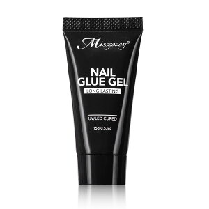 Missgooey �l�C���`�b�v�ڒ��� ���ܐڒ��� �l�C���`�b�v�O�~ �S�y�W�F�� �N���A �W�F���l�C�� ��ŉ������s�v ���@�\ ���� UV/LED�Ή� ���S�ҁ��v���K�p 15g