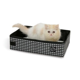 猫壱（necoichi） ポータブルトイレ 簡易トイレ 防災 移動用 黒