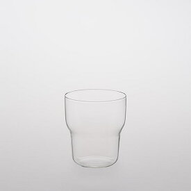 TG glass (ティージーガラス) Glass cup curved (耐熱ガラス) 250ml