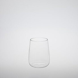 TG glass (ティージーガラス) Heat-resistant Stemless Red Wine Glass (レッドワイングラス 耐熱ガラス) 370ml