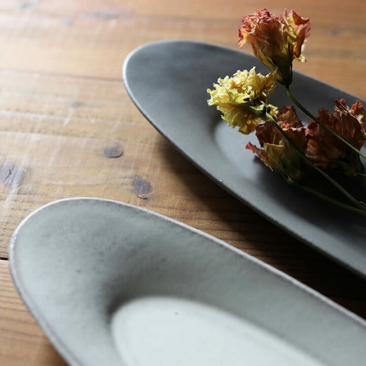 楽天市場】3RD CERAMICS（サードセラミックス）楕円皿 Mサイズ4色 