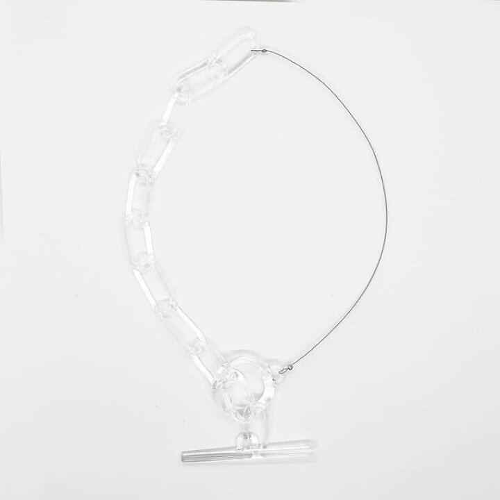 楽天市場】_cthruit シースルーイット oval_half (S) necklace 