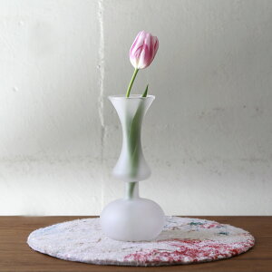 Y?KI ([L) flower vase HES [Frost]