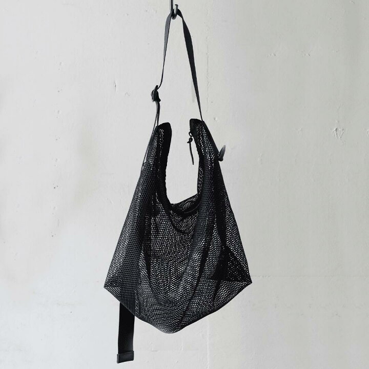 楽天市場】Brick (ブリック) Mesh Zip Shoulder Bag [Black 