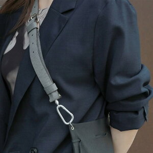 beta post (x[^|Xg) Plastic Bag Shoulder Belt V_[ [Stone]