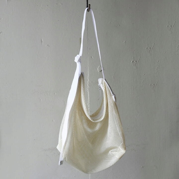 楽天市場】Brick (ブリック) Mesh Zip Shoulder Bag [Ivory 