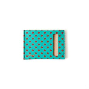 �ySALE 30%OFF�zplanar (�v���i�[) Card Case S (�J�[�h�P�[�X ���z) �yGreen and Red Dots�z