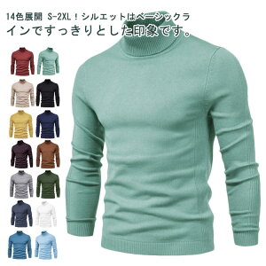 無地 メンズ セーター カットソー 送料無料 送料無料 秋 タートルネック ゴルフウェア 肌着 暖かい 春 インナー 冬 洗える メンズセーター プルオーバー 厚手 トップス あったか ビジネス ニ