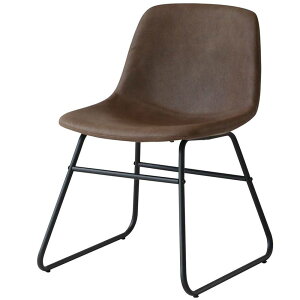 デスクチェア おしゃれ 北欧 オフィスチェア 子供 パソコンチェア PCチェア ダイニングチェア チェア チェアー 椅子 イス PVC レトロ ヴィンテージ Vino Chair ch-3285 (ブラウン)