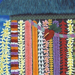 HILO KUME �t�@�u���b�N�{�[�h �C���e���A �G�� �A�[�g �n���C �A���n hrk-0004 57cm × 57cm