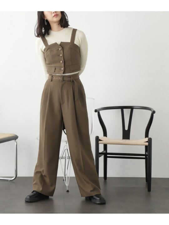 楽天市場】＜SET UP対応＞フロントボタン2Wayビスチェ FREE 