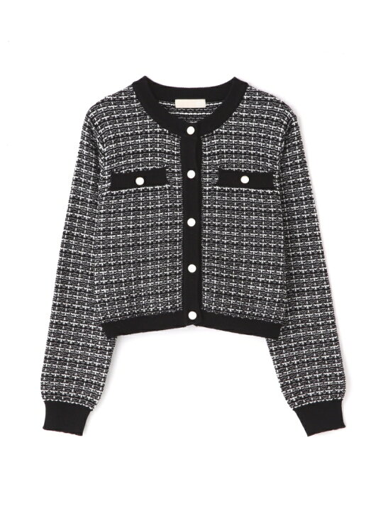 楽天市場】【SALE／30%OFF】ニットツイードカーデ FREE 