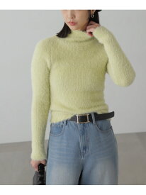 【SALE／70%OFF】コンパクトシャギーハイネックニット FREE'S MART フリーズ マート トップス ニット ブラック グレー グリーン【RBA_E】[Rakuten Fashion]