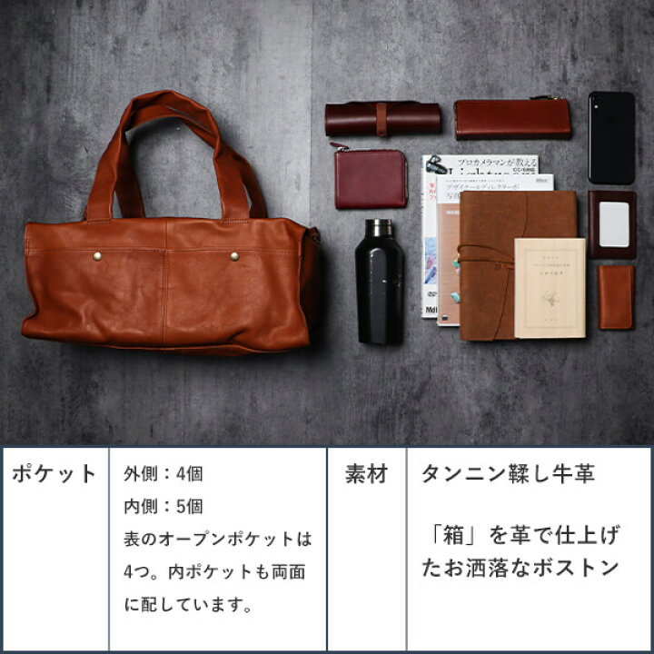 楽天市場】エムピウ ボストンバック CASSA2 メンズ 革 ミニボストン  