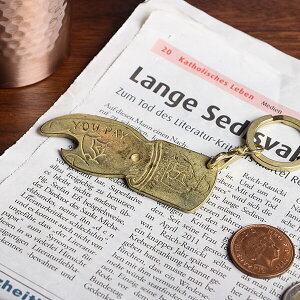 �r�A�x���[ YOU PAY KEY HOLDER �L�[�z���_�[ BEERBELLY ������� �j�� �����Y �ސE�j�� �L�O�i �v���[���g ���ʉ� �v�`�M�t�g ���� ���f�B�[�X �M�t�g ���B���e�[�W �����y