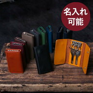 キーケース メンズ 三つ折り 5連 メンズ 記念品 プレゼント 本革 革 皮 キーホルダー レザー スリム コン…