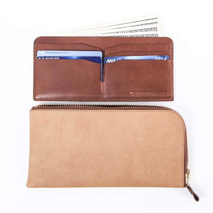 楽天市場】アンカーブリッジ Long Zip Wallet 長財布 メンズ財布 春  