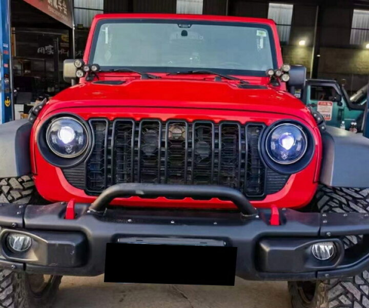 楽天市場】JEEP ジープ JKラングラー 2024 新型 ルックグリル 