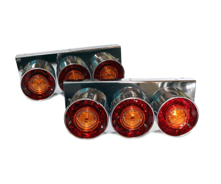 楽天市場】24Vトラック用テールランプ3連 LED 日野 テール 