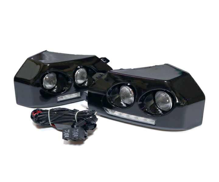 楽天市場】FJクルーザー用 フォグランプキット ツインフォグ LEDデイ 