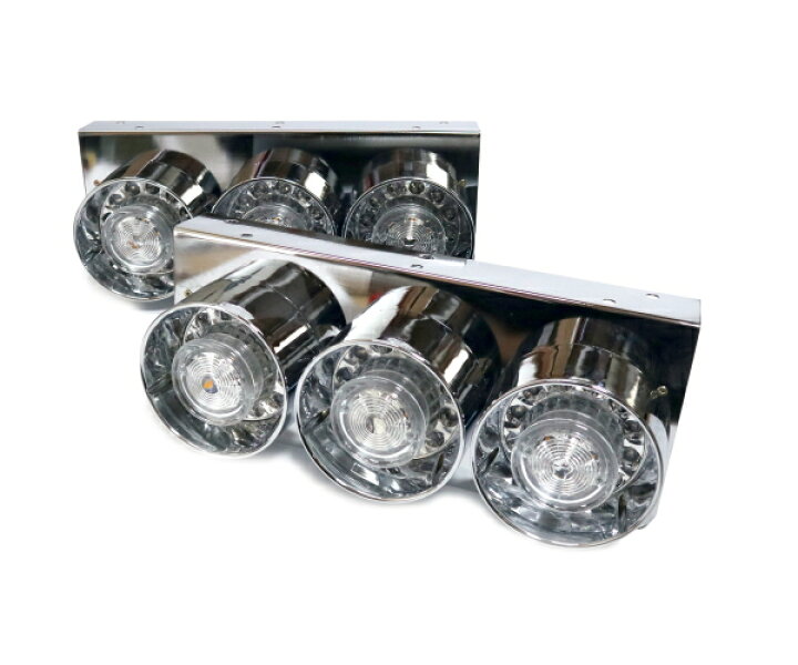 楽天市場】24Vトラック用テールランプ3連 LED 日野 テール 