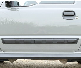 JB64/74 ジムニー用 ドアモール サイドモール プロテクター カスタムパーツ サイドミラー ブラック 武装